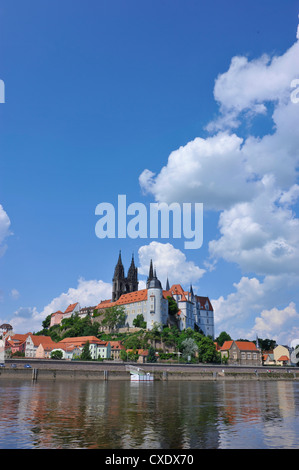 Albrechtsburg, Meissen, Saxe, Allemagne Banque D'Images