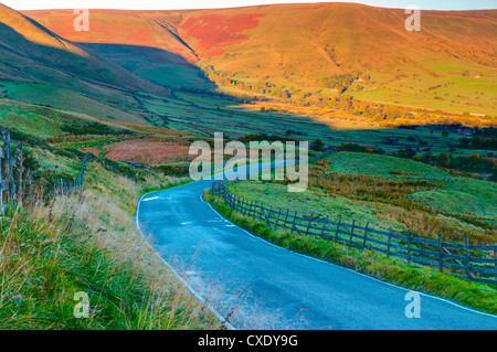 Vale de Edale, parc national de Peak District, Derbyshire, Angleterre Banque D'Images