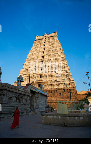 Temple Arunachaleswar, Tiruvannamalai, Tamil Nadu, Inde, Asie Banque D'Images