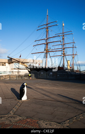 RRS Discovery, Discovery Point, Dundee, Écosse Banque D'Images