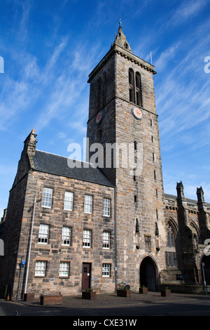 Chapelle du Collège St Salvators Tower, St Andrews, Fife, Scotland Banque D'Images