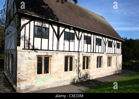 L'hôpital s'est dans les jardins du Musée, York, Yorkshire, Angleterre Banque D'Images