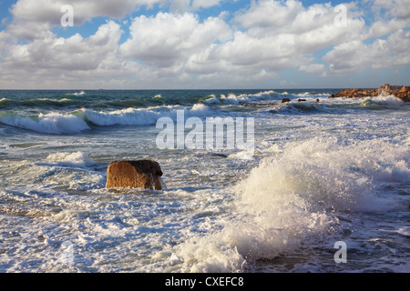 Tempête magnifique en Méditerranée Banque D'Images