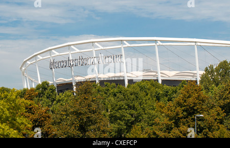 Mercedes-Benz Arena, Stuttgart, Allemagne Banque D'Images