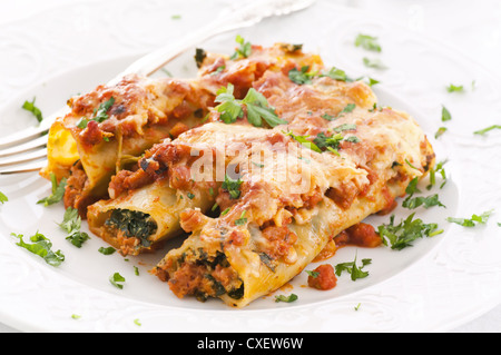 Plat cuisiné cannelloni épinards WEIGHT WATCHERS