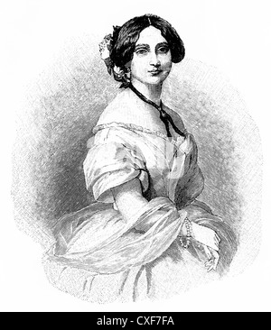 Henriette Sontag, 1806-1854, chanteur d'opéra allemand Banque D'Images