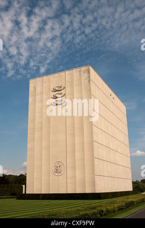 Chapelle de reste Lorraine American Cemetery St Avold France Banque D'Images