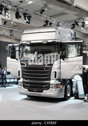 Nouveau Scania R730 camion à l'du Salon International des Véhicules Utilitaires Banque D'Images