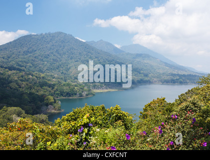 Mont Batur, Bali Banque D'Images