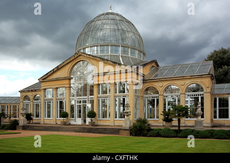 De Syon House, grande véranda (1830), London, UK Banque D'Images