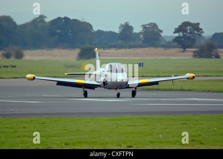 Jet chasse Provost T.4 XR673 à RAF Linton sur Ouse Banque D'Images