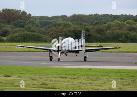 RAF Tucano Court T1 entraîneur de base Banque D'Images