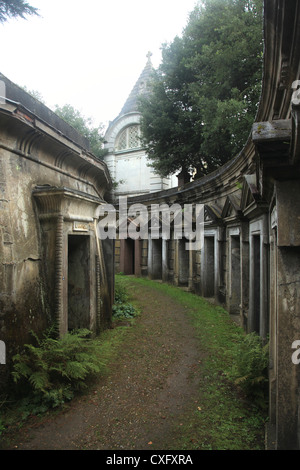 'Cercle du Liban Vaults" au Cimetière de Highgate West à Londres en Angleterre Banque D'Images