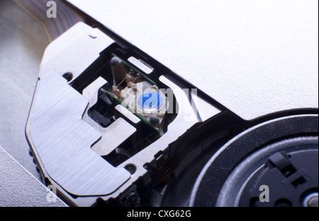 Blue Lens en dvd Banque D'Images