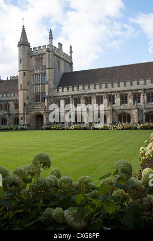 L'Université d'Oxford Magdalen College England UK Banque D'Images