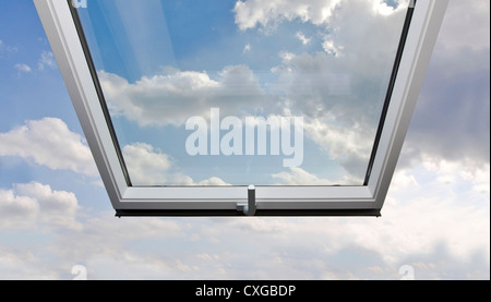 La liberté et la liberté - toit ouvert Banque D'Images