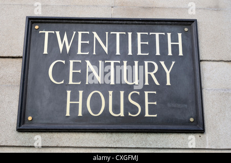 Xxe siècle House Home à la 20th Century Fox Film Company à Soho Square, Londres, Angleterre Banque D'Images