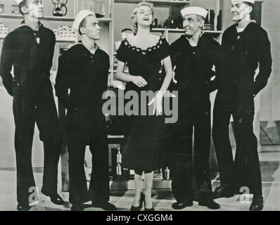 ROSEMARY CLOONEY (1928-2002) le chanteur sur son propre 1956 Émission de télévision avec les Hi-Los Banque D'Images