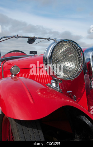 Excellent exemple d'un chanteur 1934 Neuf Le Mans Classic car soit rétabli ou soignés Banque D'Images