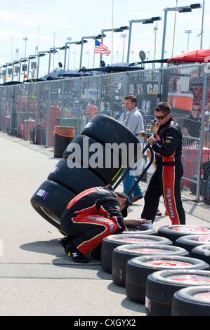 Obtenir Racing prêt pour la course Banque D'Images