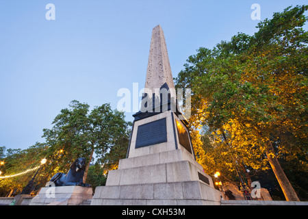 L'Angleterre, Londres, Victoria Embankment, Cleopatra's Needle Banque D'Images