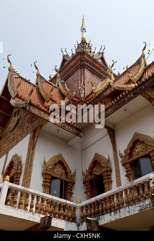 Le temple Wat Buppharam à Chiang Mai en Thaïlande Banque D'Images