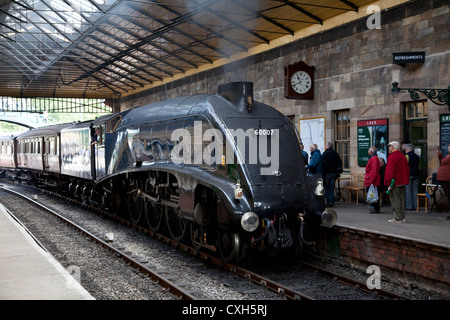 60007 Sir Nigel Gresley LNER Classe A4 Pacific Banque D'Images
