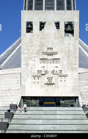 Liverpool Metropolitan Cathedral of Christ the King, Liverpool, Angleterre, Royaume-Uni Banque D'Images