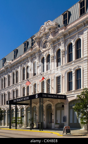 Tremont House, le quartier historique, Galveston, Texas, États-Unis Banque D'Images