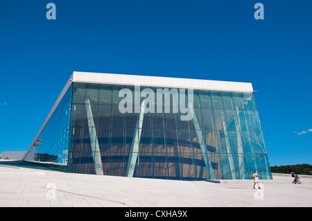 Den Norske Opera og Ballett de l'opéra (2007) Le centre d'Oslo Sentrum Norvège Europe Banque D'Images