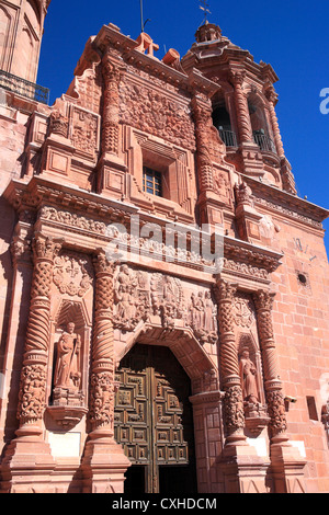 Couvent et église Guadalupe (18e siècle), Zacatecas, Zacatecas, Mexique Banque D'Images