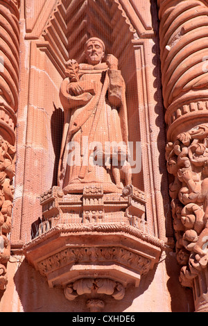 Couvent et église Guadalupe (18e siècle), Zacatecas, Zacatecas, Mexique Banque D'Images