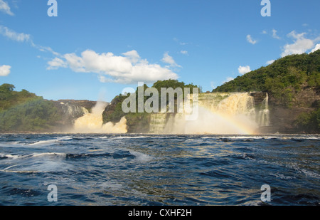 Cascade de Canaima, Venezuela Banque D'Images