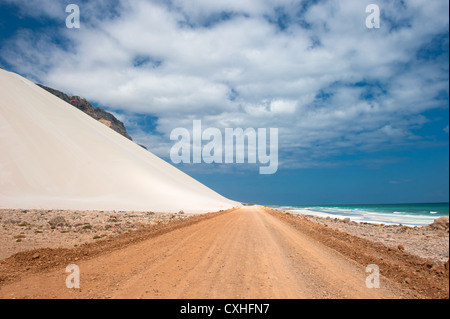 Dunes de sable de Archer, île de Socotra, au Yémen Banque D'Images