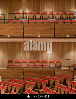 Bramall Music Building, University of Birmingham, Birmingham, Royaume-Uni. Architecte : Glenn Howells Architects, 2012. Banque D'Images