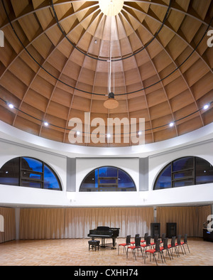 Bramall Music Building, University of Birmingham, Birmingham, Royaume-Uni. Architecte : Glenn Howells Architects, 2012. Banque D'Images