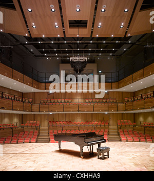 Bramall Music Building, University of Birmingham, Birmingham, Royaume-Uni. Architecte : Glenn Howells Architects, 2012. Banque D'Images