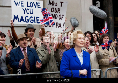 La dame de fer 2011 Pathe/Film4/UK Film Council/media/droits Goldcrest film avec Meryl Streep en Margaret Thatcher Banque D'Images