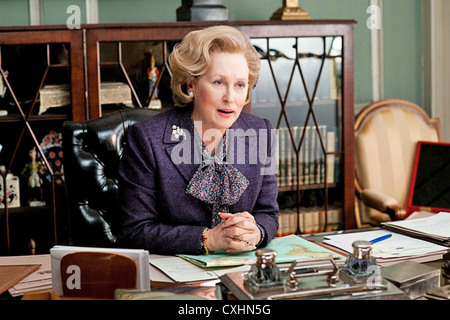 La dame de fer 2011 Pathe/Film4/UK Film Council/media/droits Goldcrest film avec Meryl Streep en Margaret Thatcher Banque D'Images