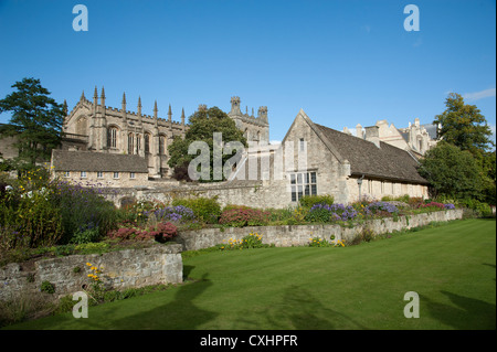 La Cathédrale Christ Church College et l'Université d'Oxford, Angleterre, Royaume-Uni Banque D'Images