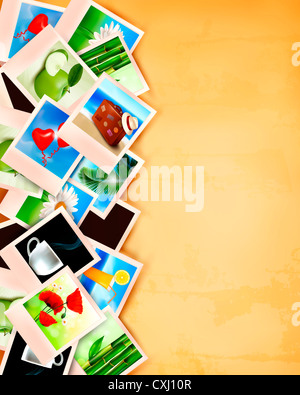 Photos colorées. Banque D'Images