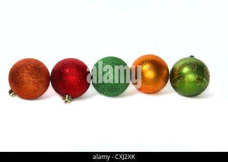 boules de Noël Banque D'Images