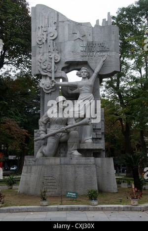 War Memorial, Hanoi, Vietnam Banque D'Images