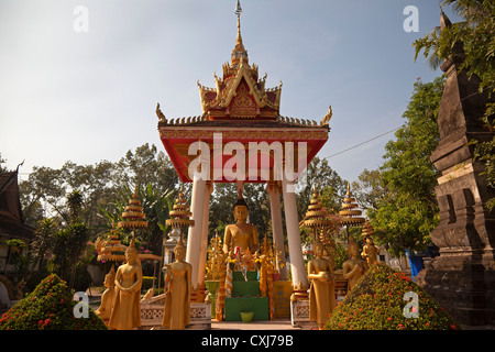 Wat Si Saket, Vientiane, Laos Banque D'Images