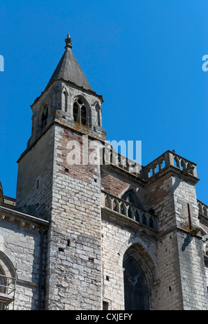 La Cathédrale Saint Etienne, Cahors, France Banque D'Images