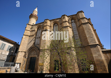 La mosquée Hydarpasha dans le nord de Nicosie, Chypre. C'est une ancienne église chrétienne convertie. Banque D'Images