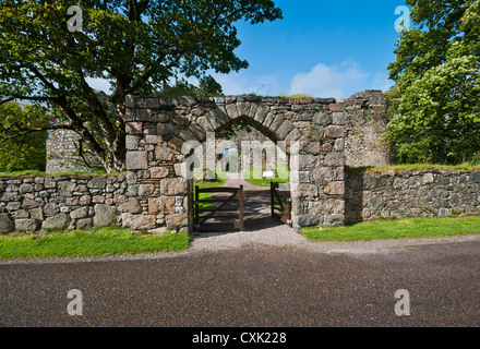 13e siècle Inverlochy Castle Ruins Mountain Inn Fort William Ecosse Highland Banque D'Images