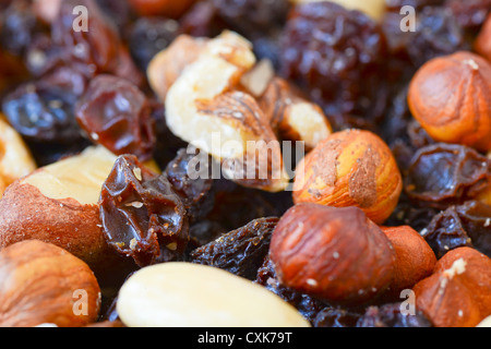 Mélanges de noix et fruits secs Banque D'Images