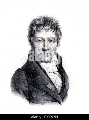 Lazare Nicolas Marguerite Carnot 1753 - 1823 homme politique et scientifique français Banque D'Images