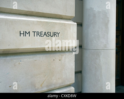 HM Treasury - budget, central England UK ! Banque D'Images